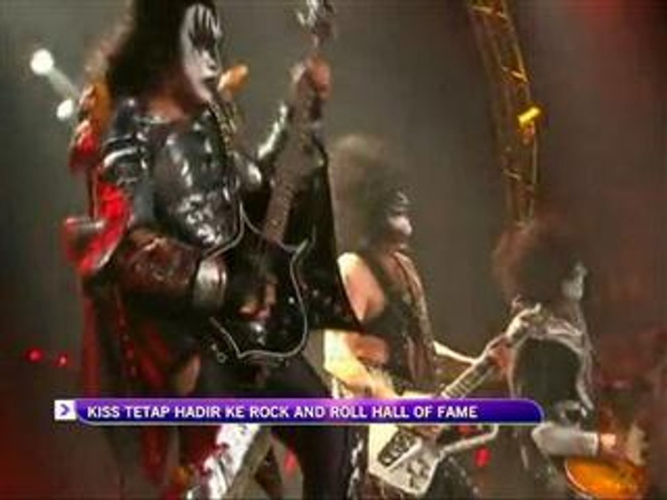 Kiss tetap hadir ke Rock And Roll Hall of Fame