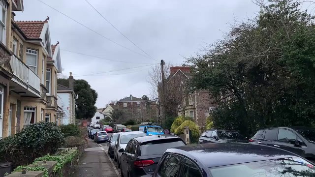 Streets and parks are deserted as Storm Eunice batters down on Bristol