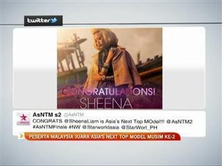 Peserta Malaysia juara Asia's Next Top Model