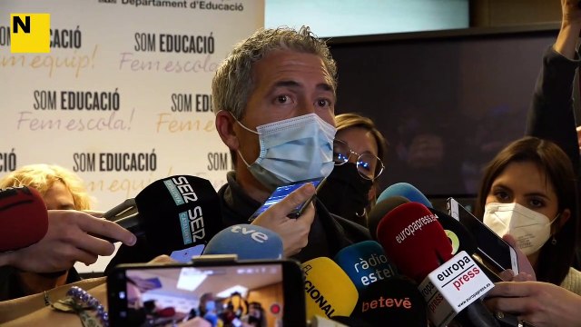 Declaracions del conseller Cambray després de la reunió amb els sindicats