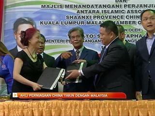 Ahli perniagaan China yakin dengan Malaysia