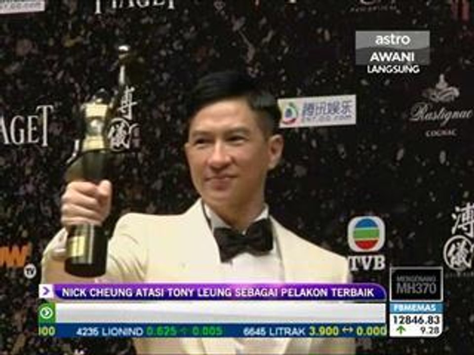 Nick Cheung atasi Tony Leung dinobat Pelakon Le...