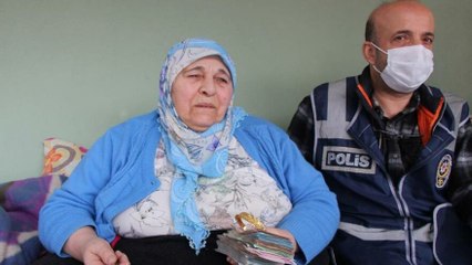 Ölen kocasının emekli ikramiyesini dolandırıcısına kaptırdı
