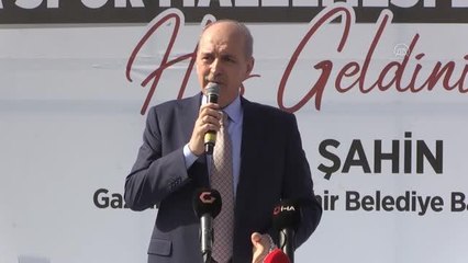 GAZİANTEP - Kurtulmuş, Mehmet Vehbi Dinçerler Spor Salonu'nun açılışına katıldı