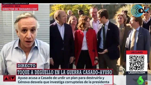 Inda: Casado y Ayuso son dos kamikazes que van a morir matando