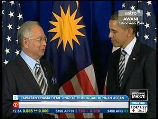 Lawatan Obama demi tingkat hubungan dengan ASEAN