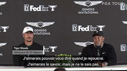PGA - Woods n'envisage pas un retour imminent