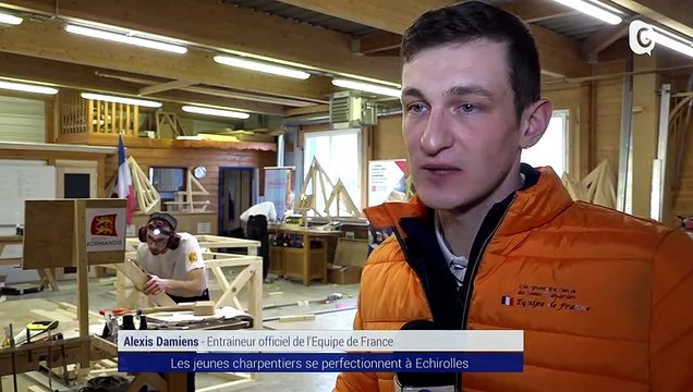 Reportage - L'équipe de France des jeunes charpentiers