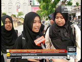 Sambutan ulangtahun Bandaraya Melaka Bersejarah