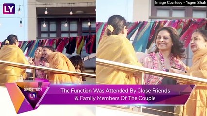 Shibani Dandekar And Farhan Akhtar's Wedding Festivities Begin With Mehendi Function