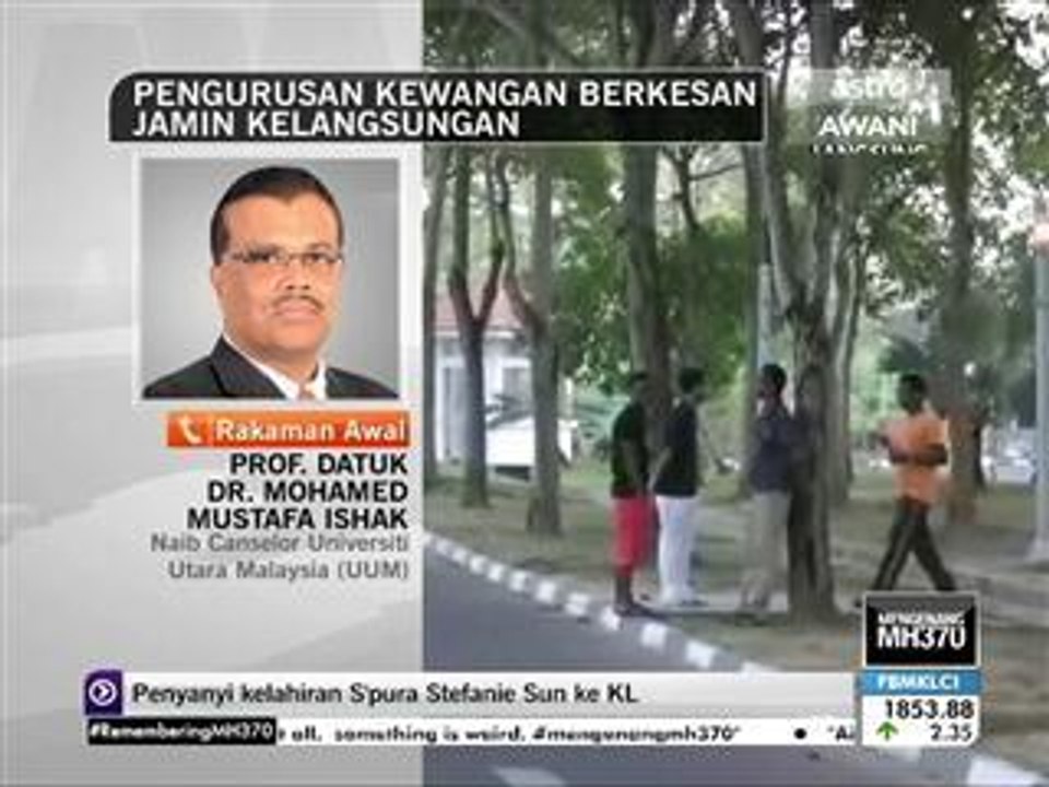 Pengurusan kewangan berkesan jamin kelangsungan