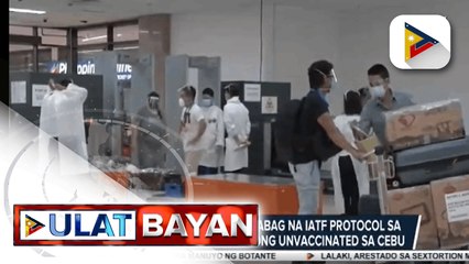 Cebu, tuloy pa rin sa pagtanggap ng mga dayuhang turistang unvaccinated