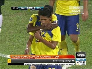 Pahang ulangi kejayaan kalahkan T-Team