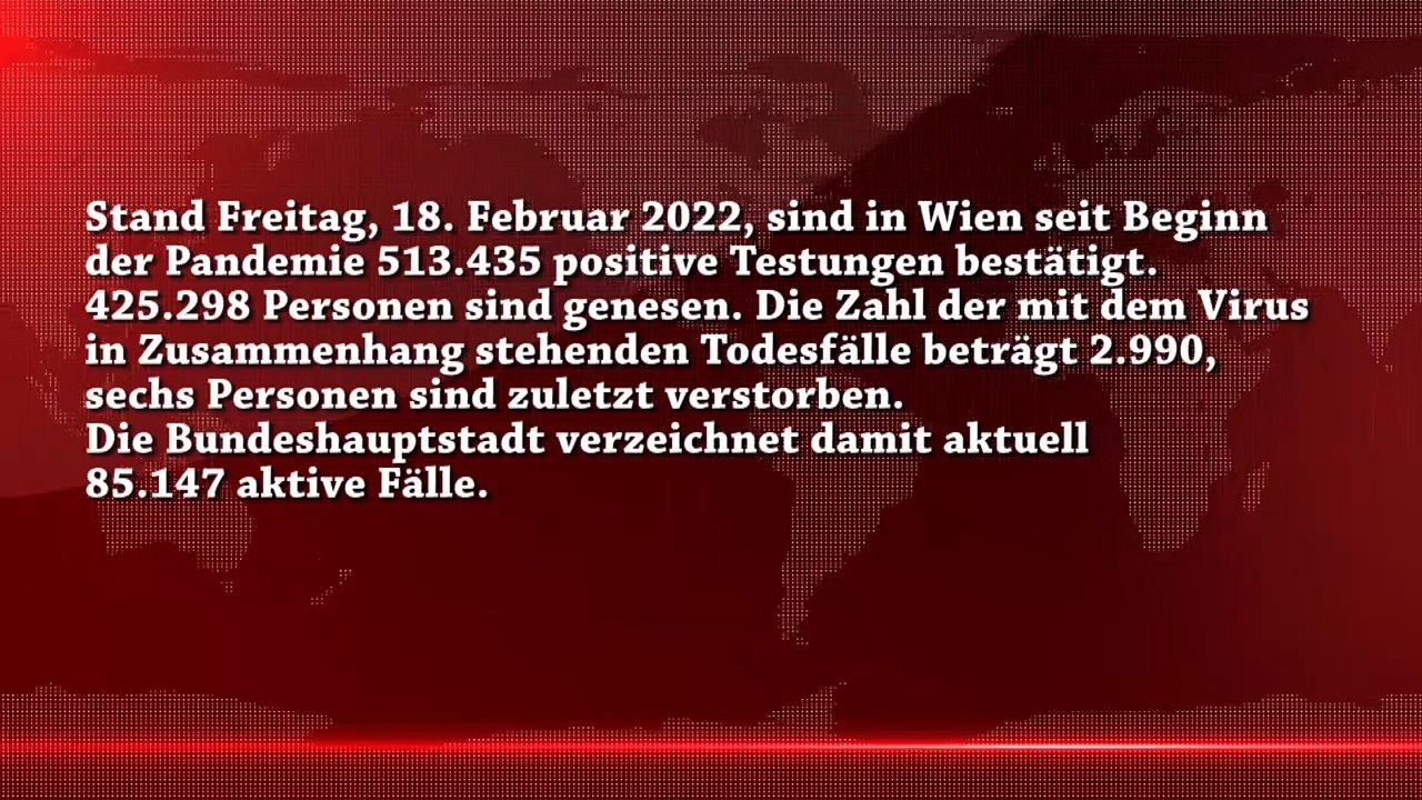Corona News Wien Stand 18.02.2022