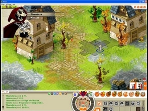 Sram lvl 23 vs xelor lvl 39