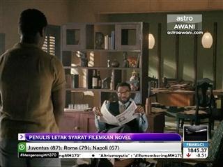 Penulis letak syarat filemkan novel