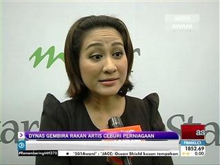 Dynas gembira rakan artis cuburi perniagaan
