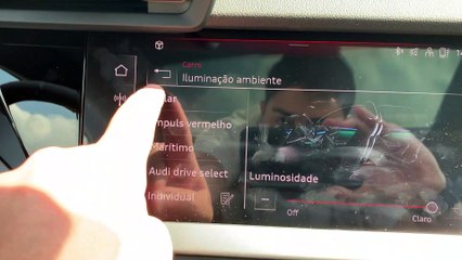Impressões do interior do novo Audi A3 Sportback 2022