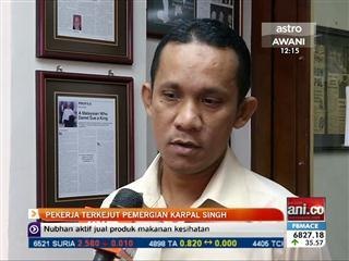 Pekerja terkejut pemergian Karpal Singh