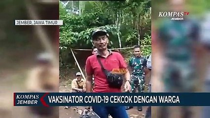 Video herunterladen: Cekcok Tim Vaksinator dengan Warga saat Vaksinasi Door to Door