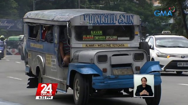 Grupo ng mga jeepney driver at operator, nagbabalak magkilos-protesta para sa hinihiling na taas-pasahe | 24 Oras