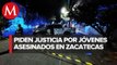 Detienen a dos personas ligadas al asesinato de cuatro jóvenes en Zacatecas