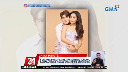 5 Sparkle sweethearts, nagkuwento tungkol sa nakakakilig nilang Valentine's experience | 24 Oras