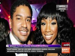 Brandu putus tunang dengan Ryan Press