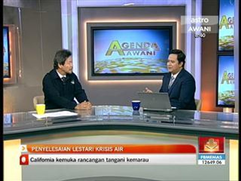 Agenda Awani: Penyelesaian lestari krisis air