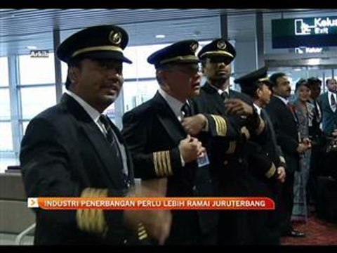 Industri penerbangan perlukan lebih ramai juruterbang