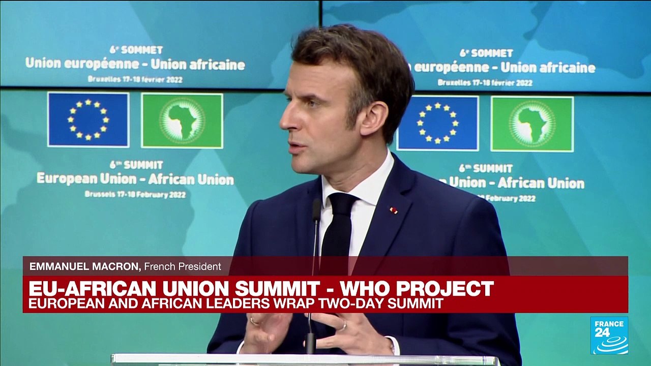 REPLAY: EU-African Union leaders hold press conference after summit