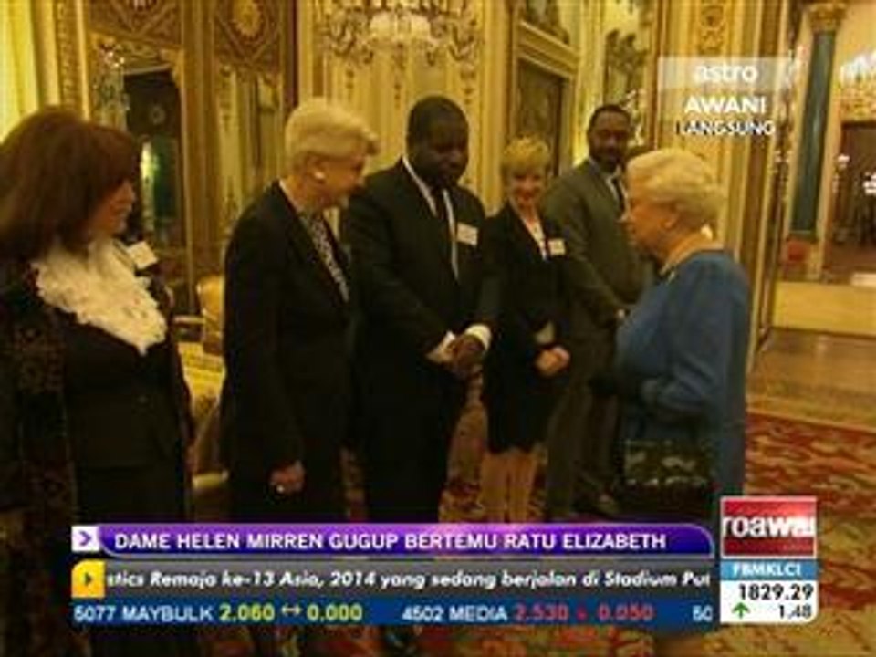 Dame Hellen Mirren gugup bertemu Ratu Elizabeth