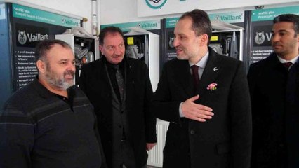 Son dakika haberi! Yeniden Refah Partisi Genel Başkanı Fatih Erbakan Bilecik'te