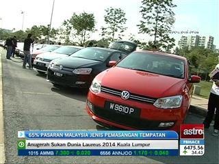 65% pasaran Malaysia jenis pemasangan tempatan
