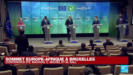 REPLAY - Conférence de presse de clôture du sommet Europe-Afrique à Bruxelles