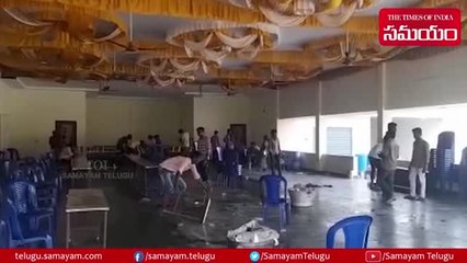 కాసేపట్లో మూడు ముళ్లు పడతాయనగా, పెళ్లి మంటపంలో పెద్ద ఎత్తున మంటలు