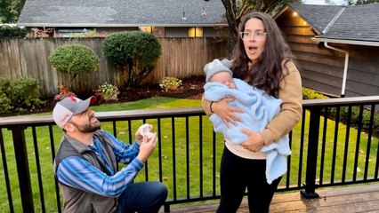 Man Waits Two Years To Propose With Grandma And Mom Present | Happily TV