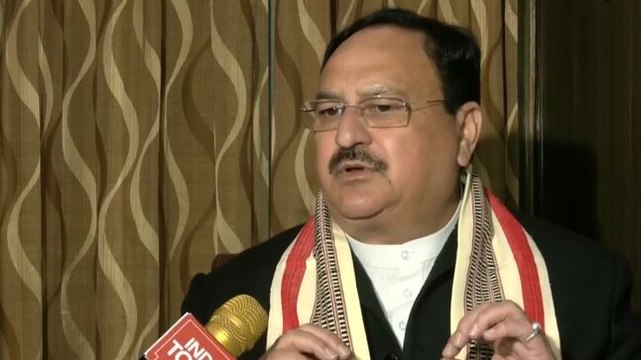 No place for violence: JP Nadda on reports of pre-poll violence in Manipur