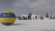 KAHRAMANNMARAŞ - CEV Kar Voleybolu Avrupa Turu'nun 1. etabı başladı