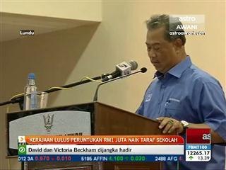Kerajaan lulus peruntukan RM1 juta naik taraf sekolah