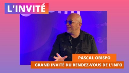 Pascal Obispo, grand invité du RDV de l'Info