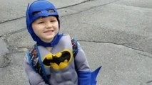 Pre-Schooler Overcomes Back To School Nerves With Superhero Costumes | Happily TV