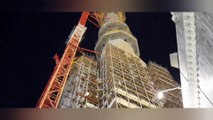 Kaba New Minar Scene Under Construction Near Umrah Gate Extension King Abdullah | Minarets Baitullah