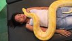 Zoo Offers Snake Massages
