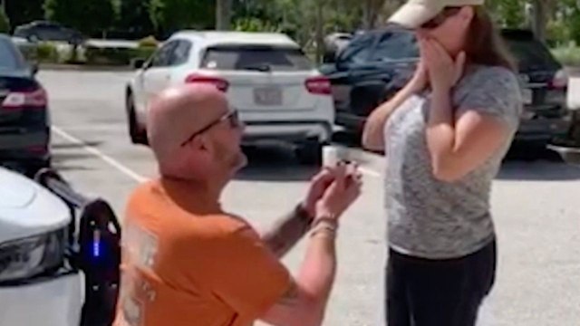 Fake Arrest Proposal Leaves Girlfriend Stunned | Happily TV