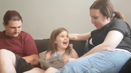 Girl Receives Birthday Gift She Always Wanted - A Little Sister | Happily TV