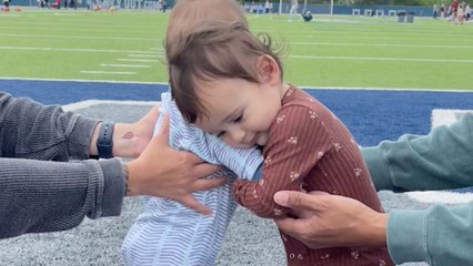 Quarantine Babies Born In 2020 Hug For First Time | Happily TV