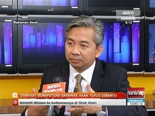 Syarikat Bumiputera Sarawak akan terus dibantu