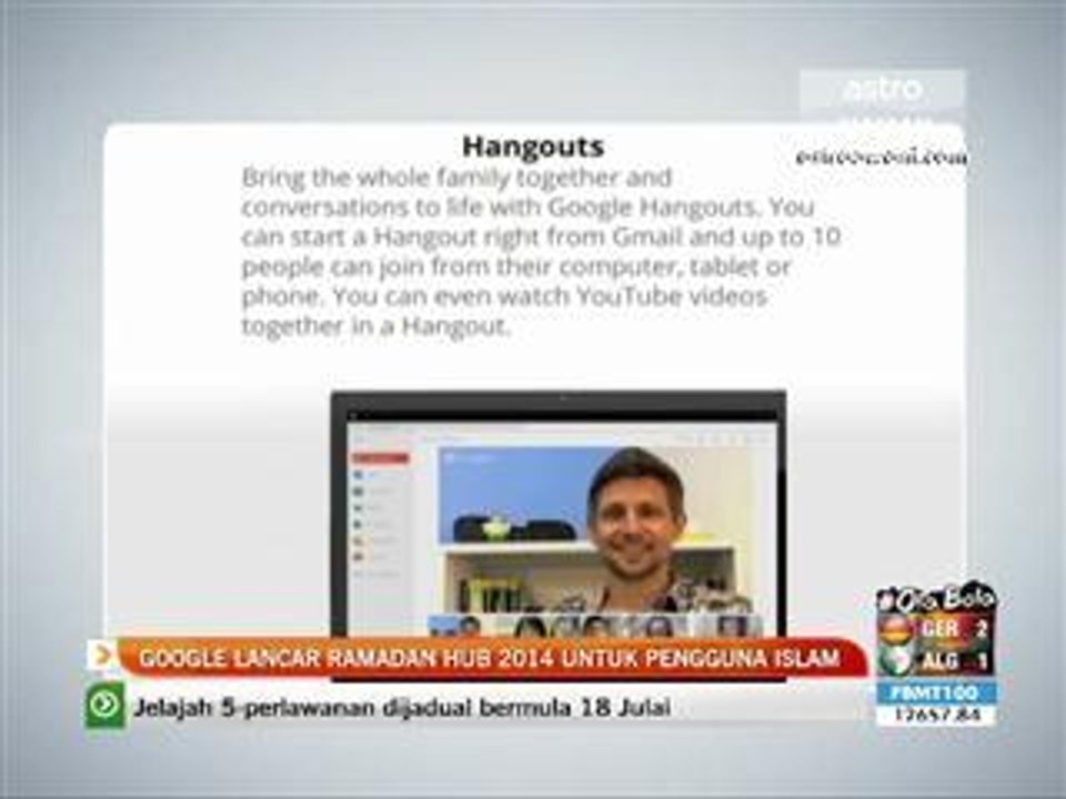 Google lancar Ramadan Hub 2014 untuk pengguna Islam