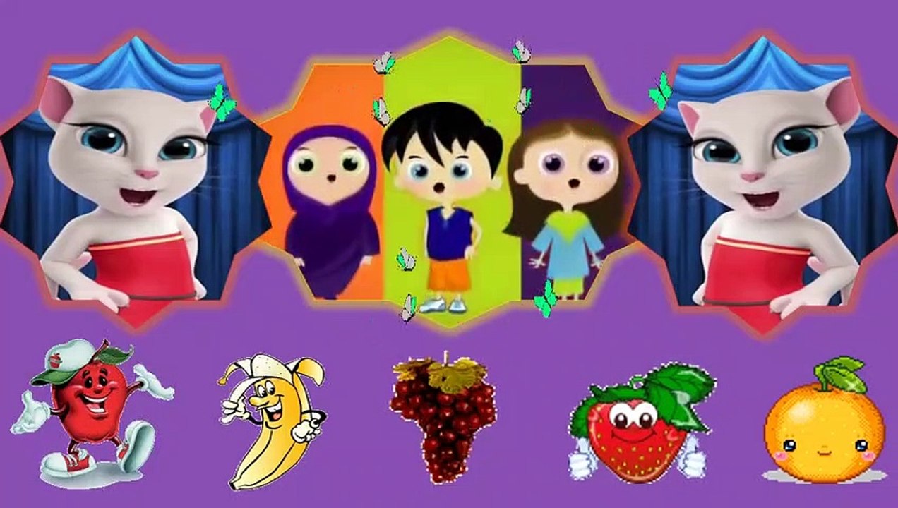 Toyour al Jannah For Baby - ‫الفواكه حلوه كتير - طيور بيبي بصوت القطة الناطقة أنجيلا‬ -